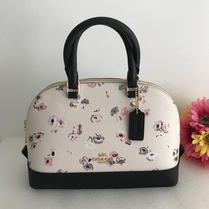 Brand NWT Coach Mini Sierra Sm Wildflower Satchel